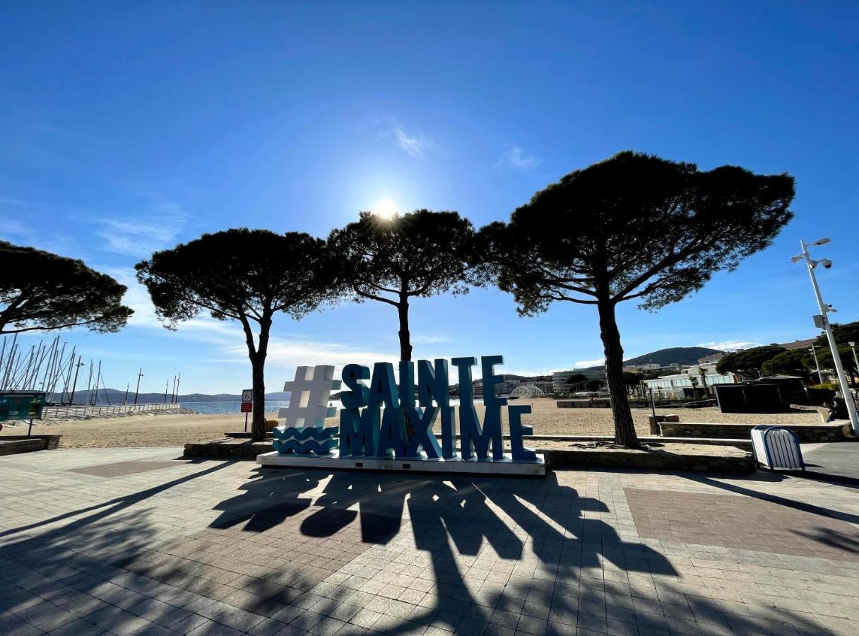 Appartement Sainte-Maxime, Plage De La Nartelle Zewnętrze zdjęcie